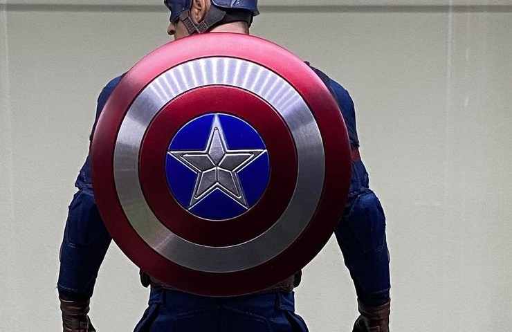 Capitan America 4 star sul set