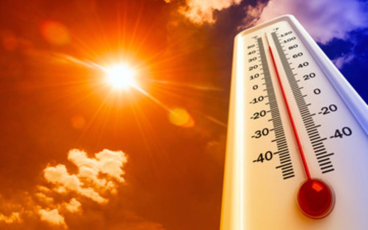 Fine mese più caldo?