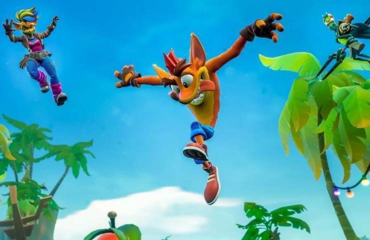 Crash Bandicoot cinema annuncio