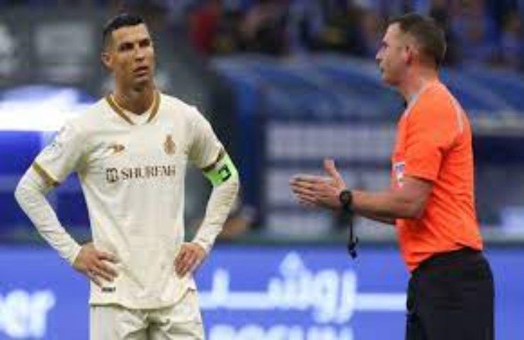 La reazione violenta di CR7