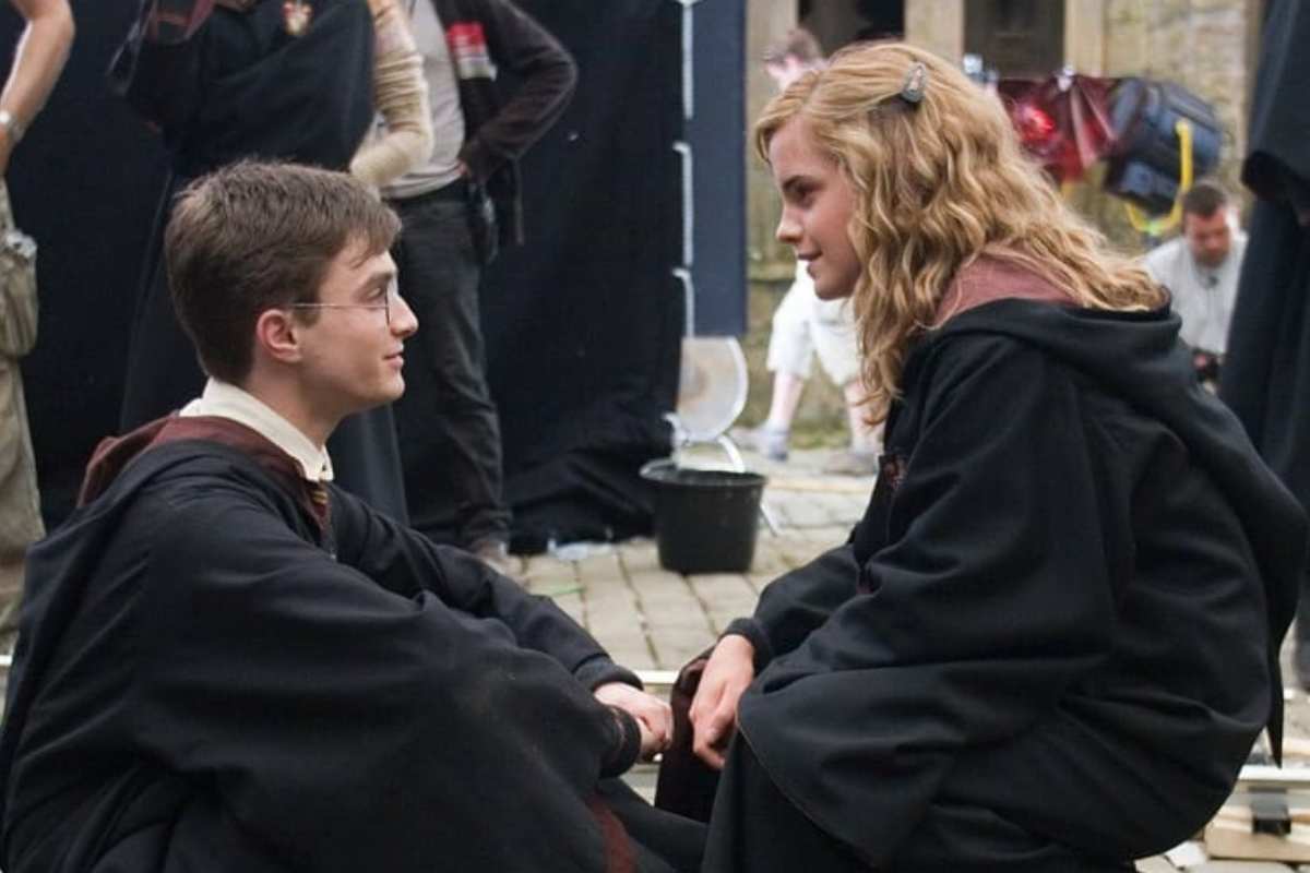 Daniel Radcliffe ed Emma Watson