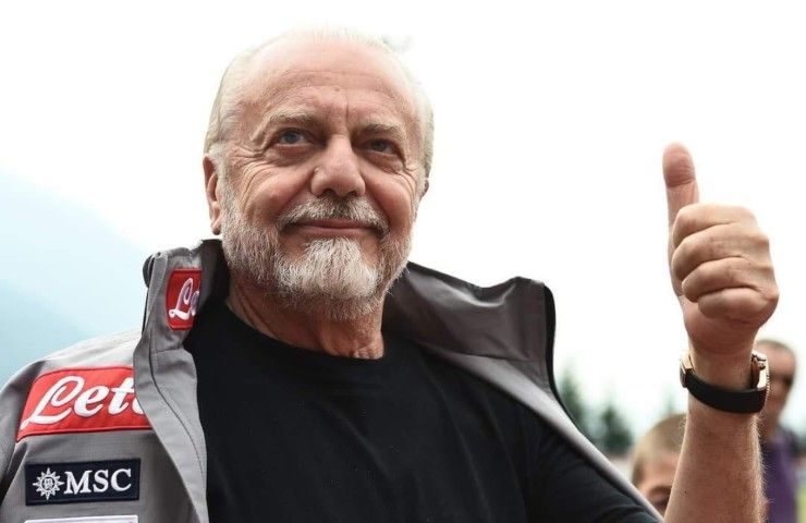 De Laurentiis pronto a festeggiare il Tricolore