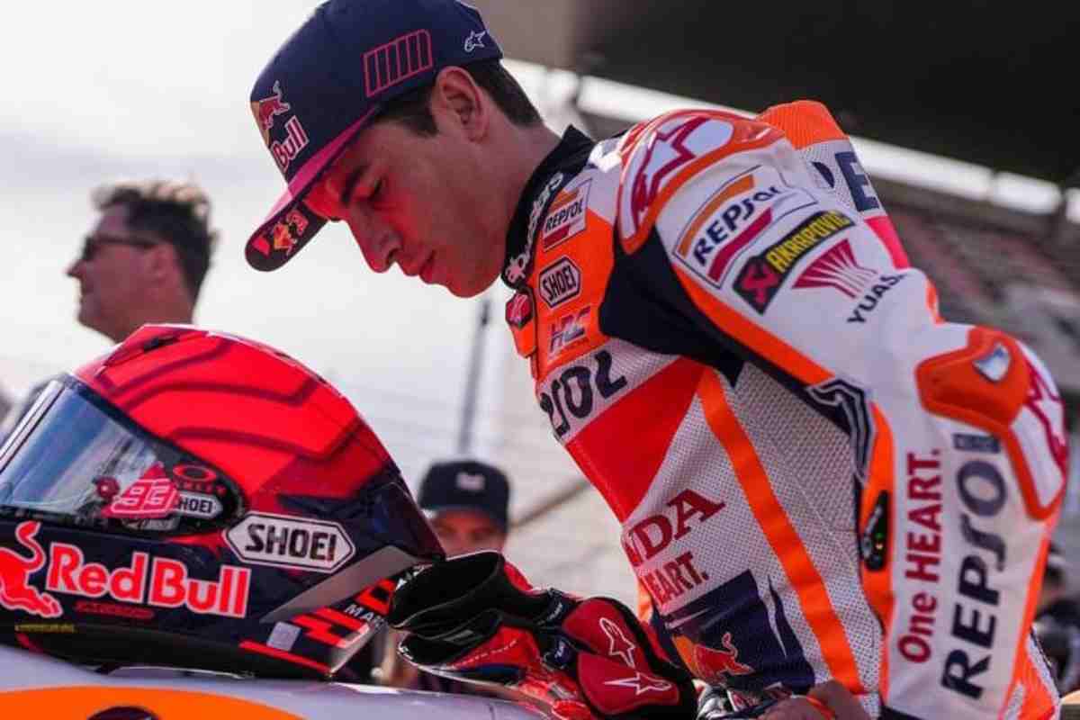 Marc Marquez infortunio