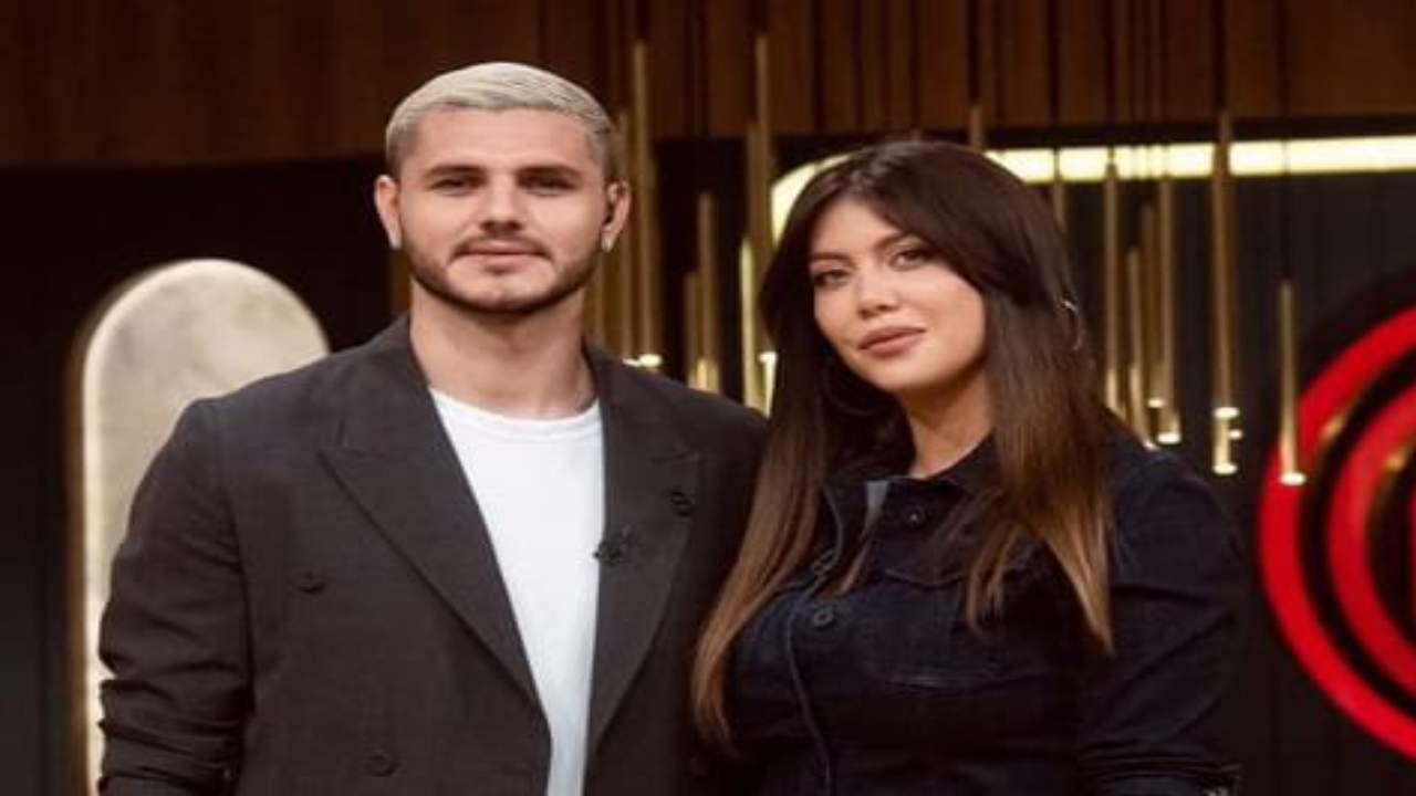 Mauro Icardi,Wanda Nara il bacio