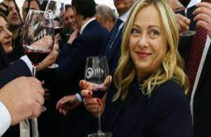 La Meloni presente al Vinitaly