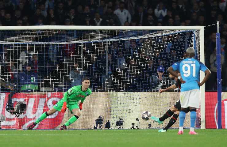 Il Milan elimina il Napoli dalla Champions League