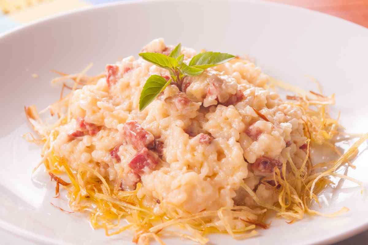 Risotto alla carbonara, come si prepara