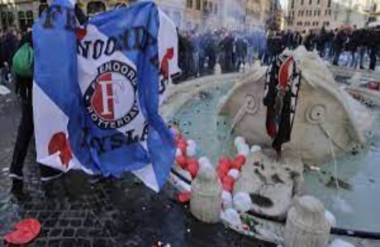 Pericolo scontri tra tifosi della Roma e del Feyenoord