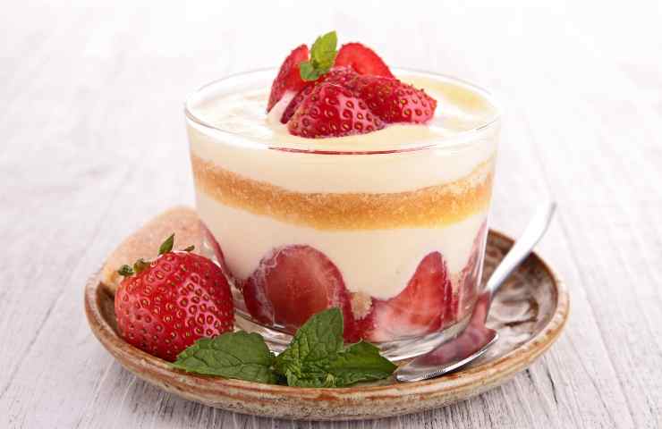 Tiramisù alle fragole