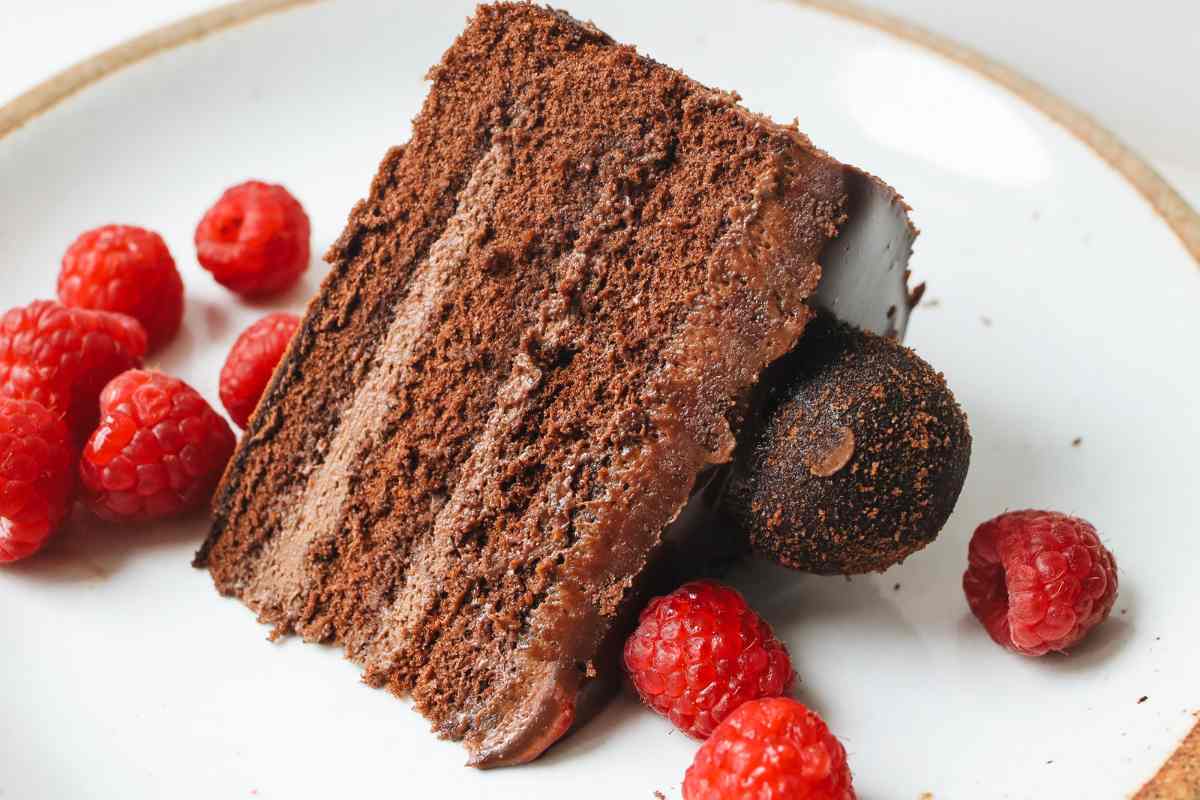 Torta al cioccolato preparazione