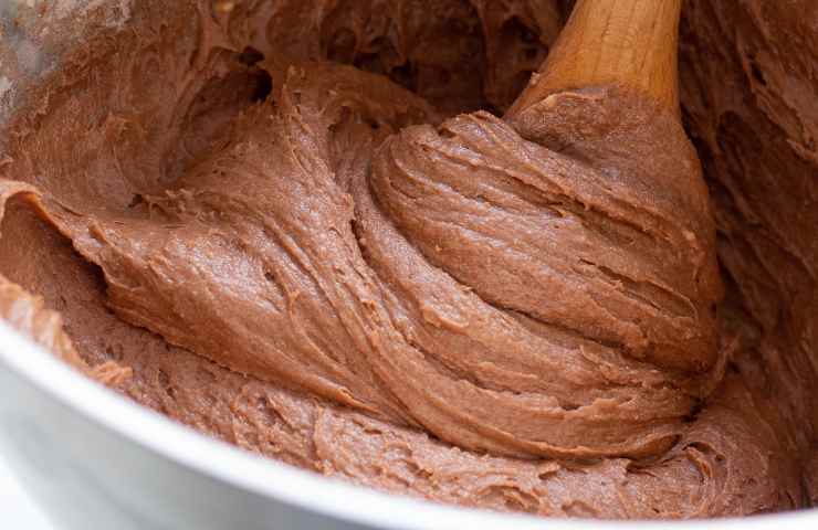 Torta al cioccolato preparazione