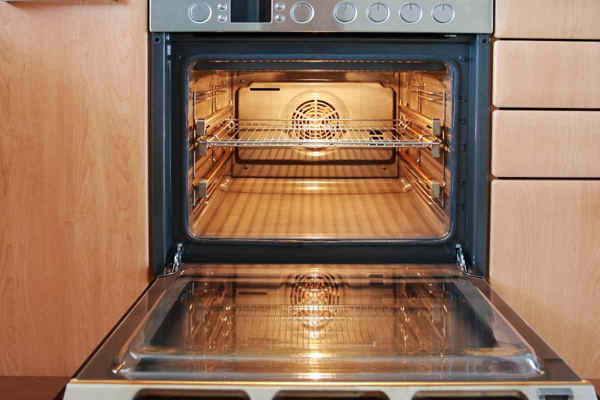 Vetro forno brillante trucco