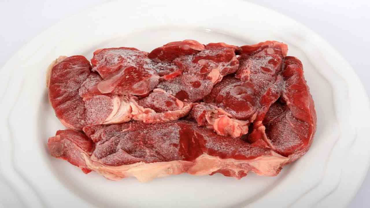 carne come scongelarla