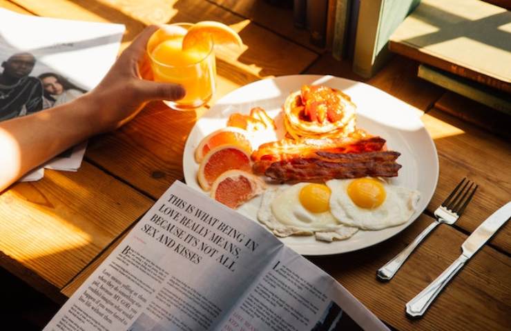 Uova a colazione
