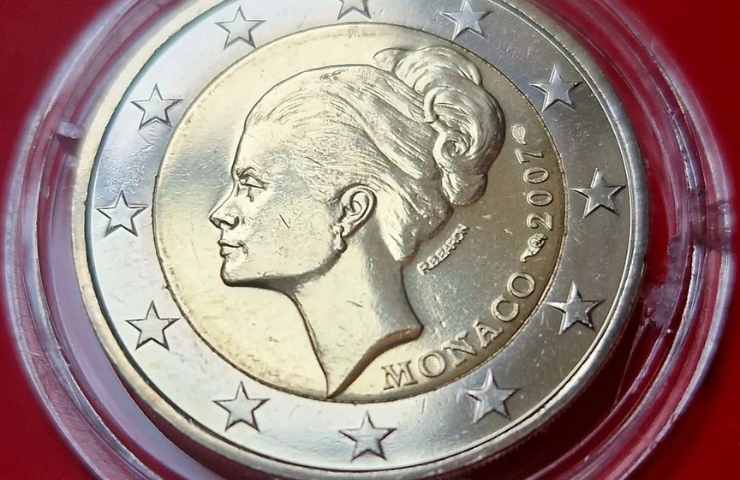 2 Euro Grace Kelly di Monaco