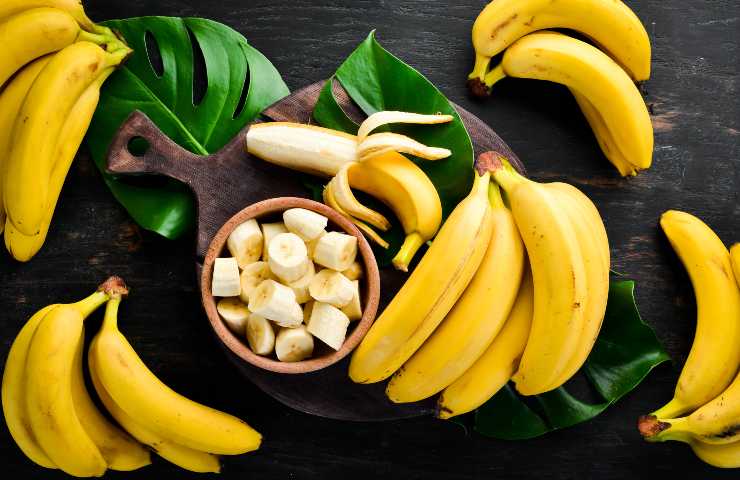 Banane, non mangiarle a digiuno