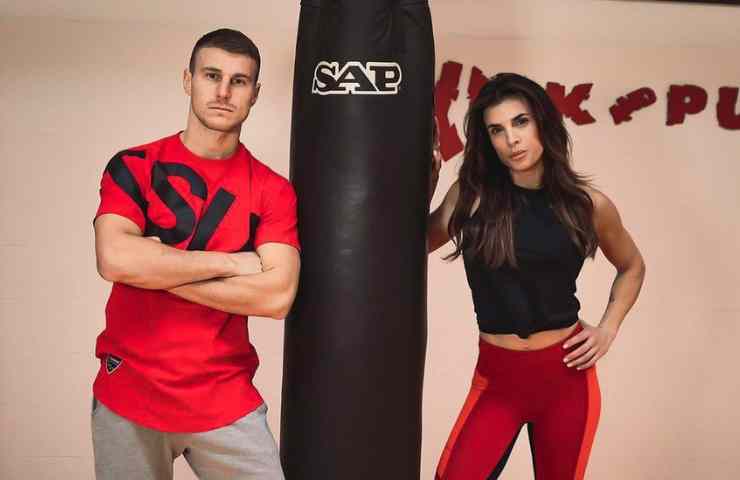 Elisabetta Canalis e Georgian Cimpeanu
