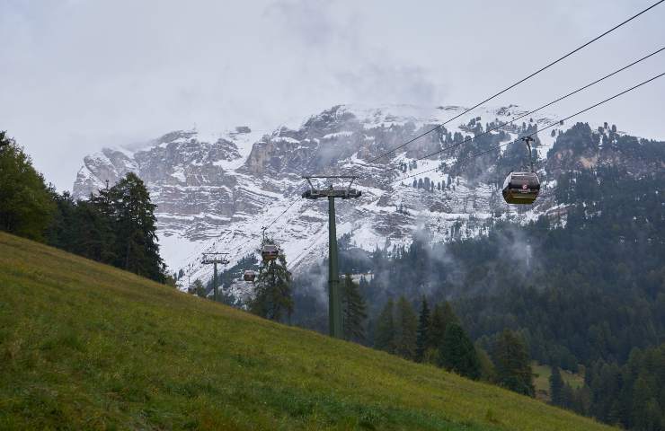 Ortisei funivia Seceda morto operaio 48 anni