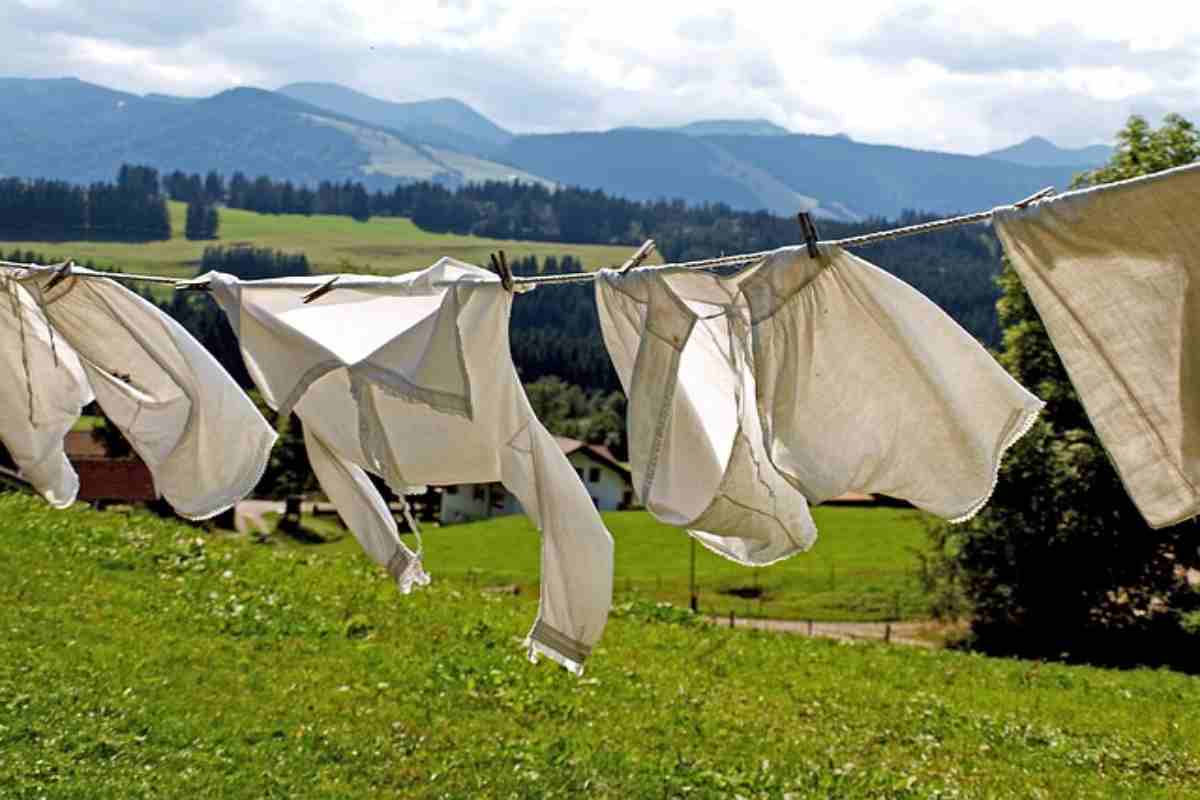 Panni stesi smacchiatore naturale