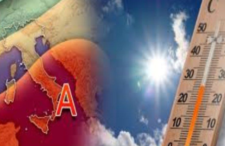 Italia, ecco le temperature alte