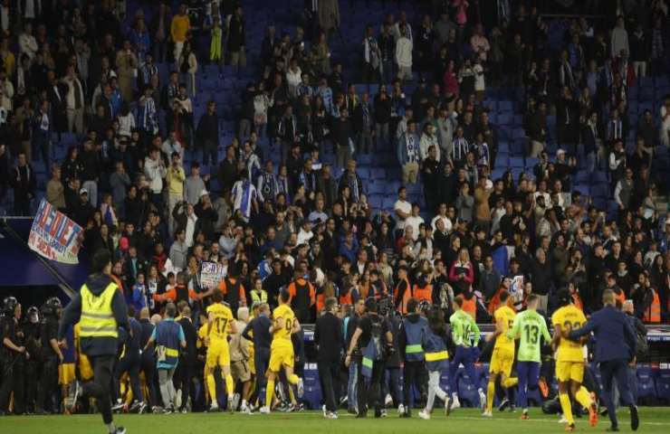 Incredibile ciò che è successo a fine partita tra Espanyol-Barcellona