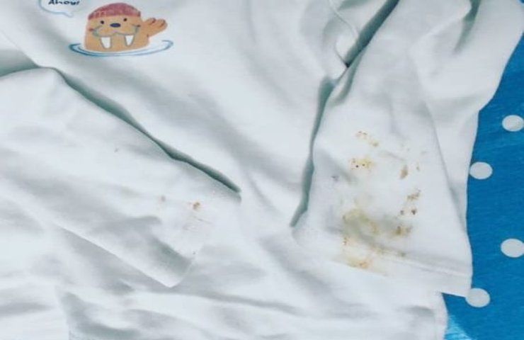 Macchie d'olio sui vestiti,come eliminarle