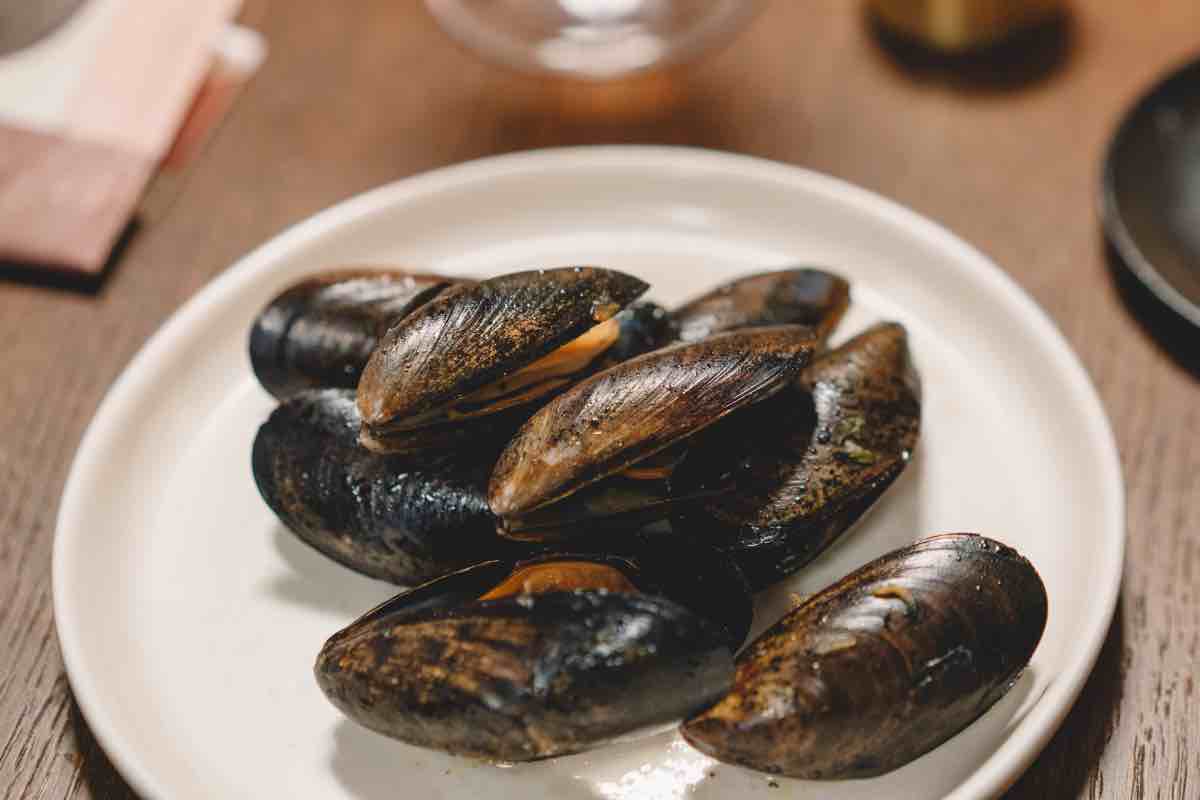 Cozze pulire