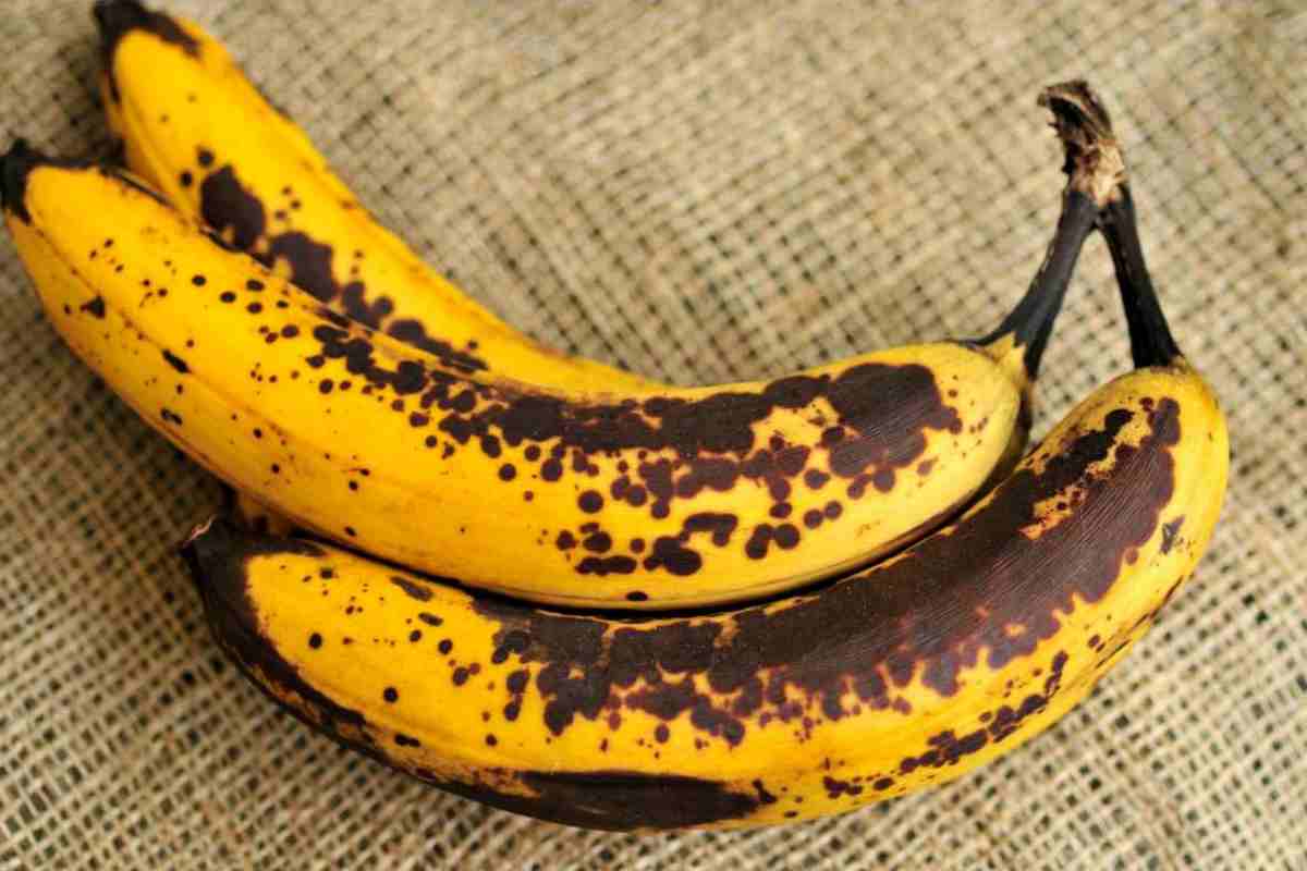 Banane trucco non annerire