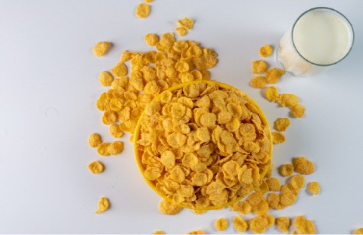 Cereali semplici o glassati buona colazione