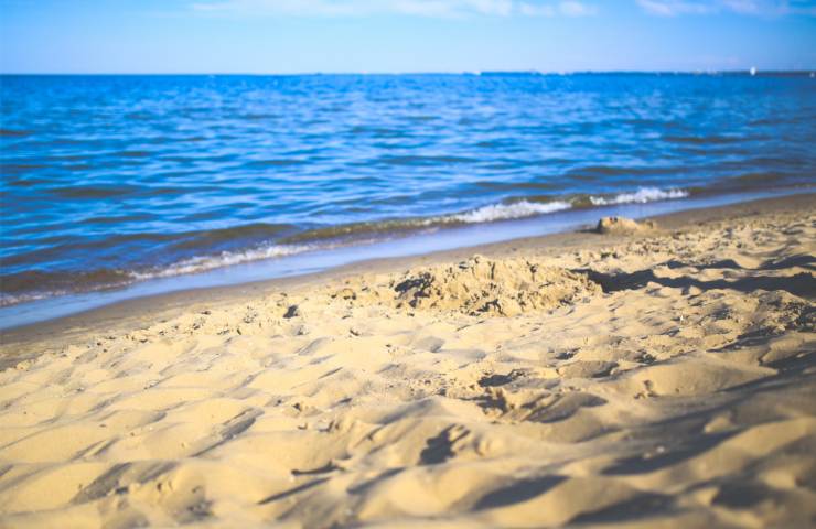 Spiaggia sud Italia