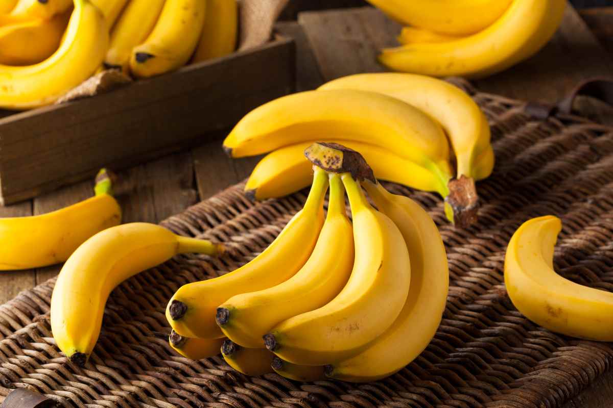 Come conservare banane