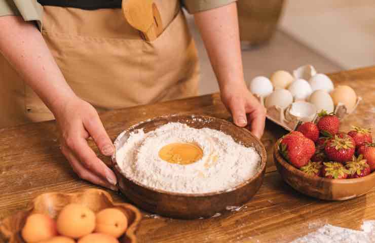 Ingredienti pasta frolla