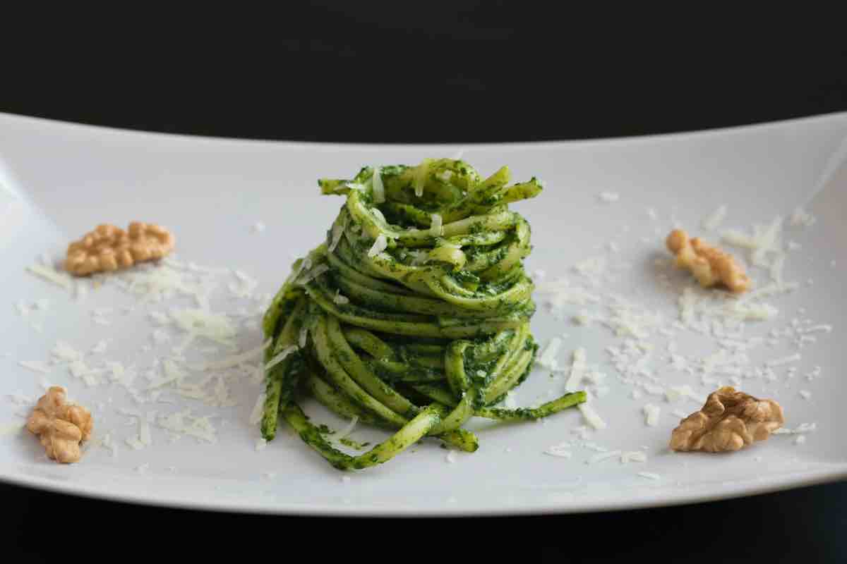 Pasta pesto