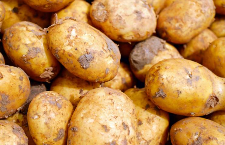 Evitare che le patate si rovinino