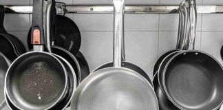 Pentole oggetti alluminio come lavare