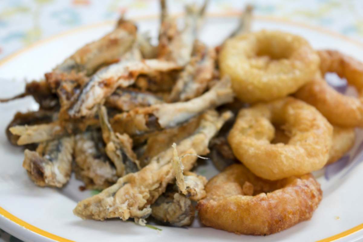 frittura di pesce super croccante