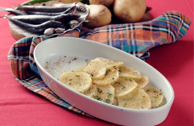 parmigiana bianca di patate