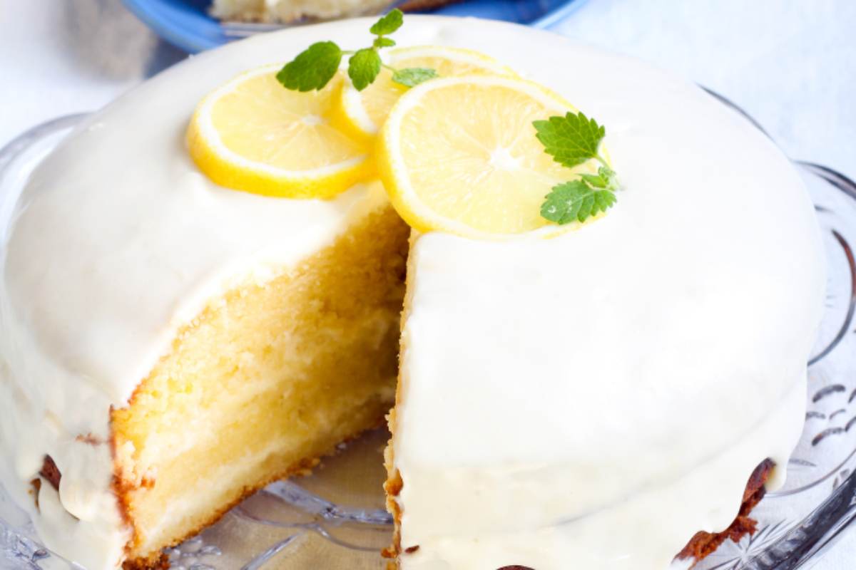 ricetta torta al limone light