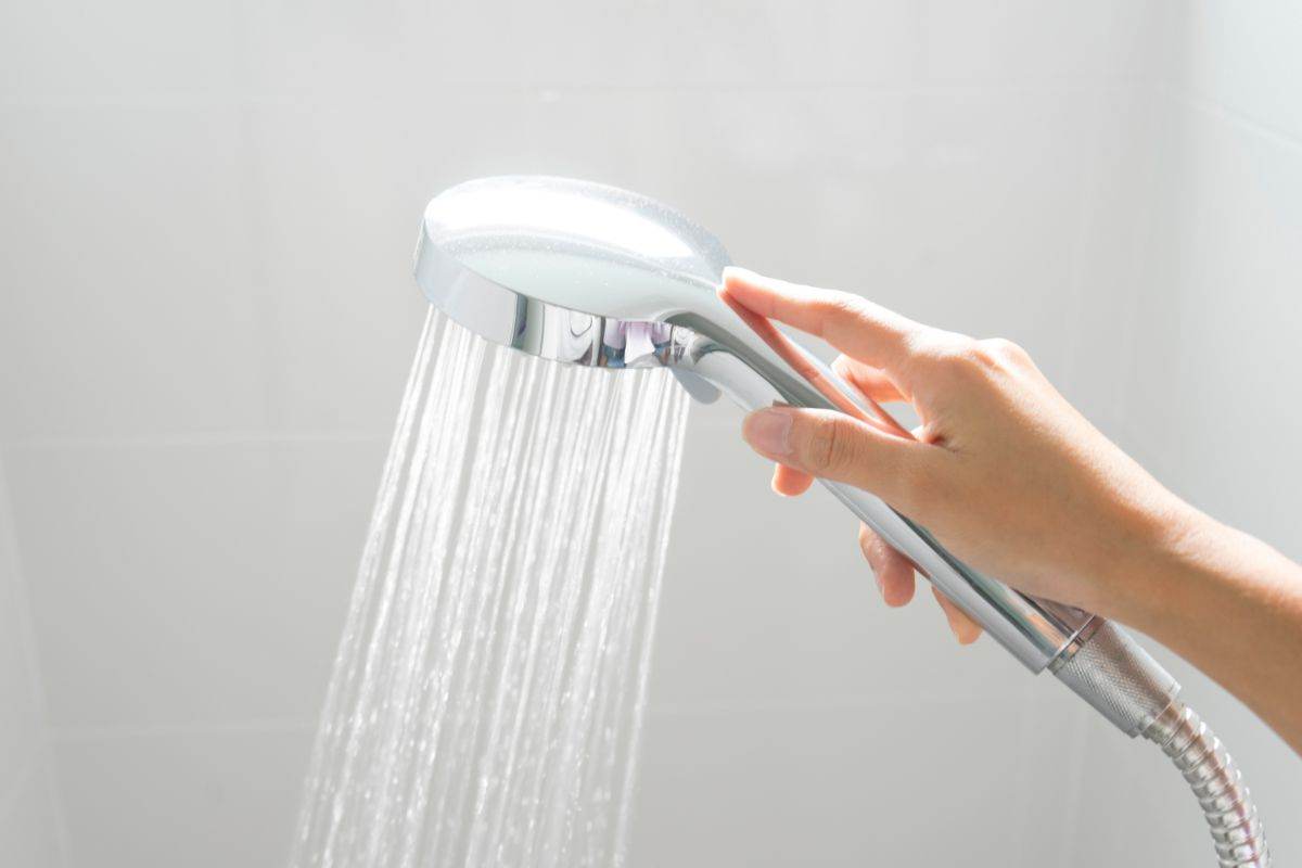 doccione doccia calcare metodo per pulirla 
