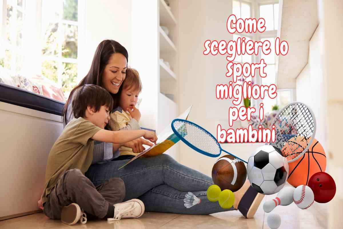 bambini con la mamma