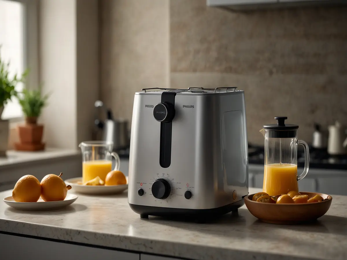 Philips Viva Collection HD2581/00: Il Tostapane Ideale per Colazioni Squisite e Veloci